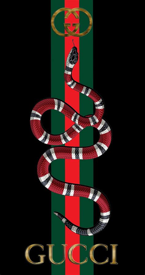 Gucci snake emblem